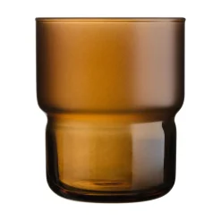 12 verres 27 cl en verre teinté Moka Delice