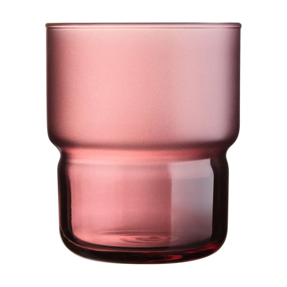 12 verres 27 cl en verre teinté Moka Delice