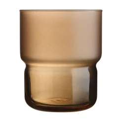 12 verres 27 cl en verre teinté Moka Delice