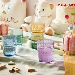 12 verres 25 cl en verre teinté Sweetie Pie