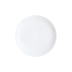 Assiette à dessert blanche 19 cm Pampille