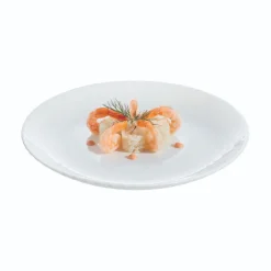 Assiette à dessert blanche 19 cm Pampille