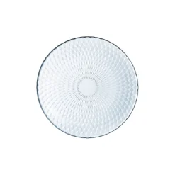 Assiette à dessert en verre 19 cm Pampille