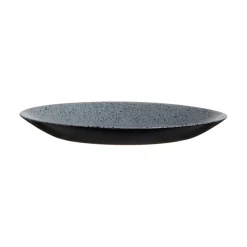 Assiette à dessert noire 18 cm Slate