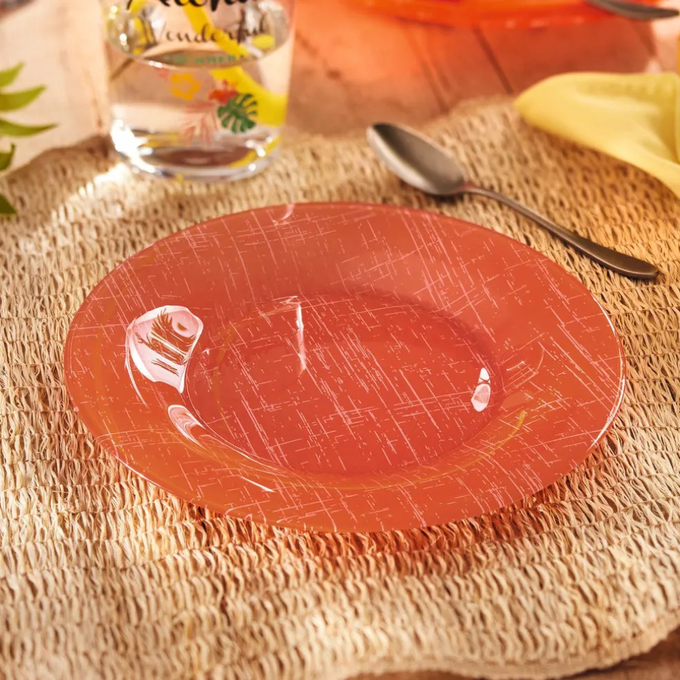 Assiette à dessert orange 19,5 cm Poppy