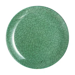 Assiette à dessert verte 20,5 cm Mindy