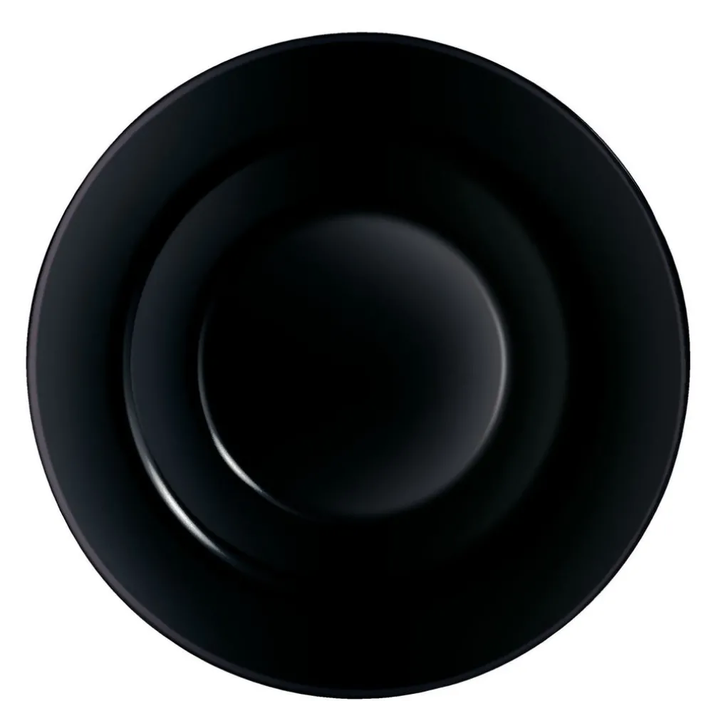 Assiette à pâtes noire 28,5 cm Friend's Time