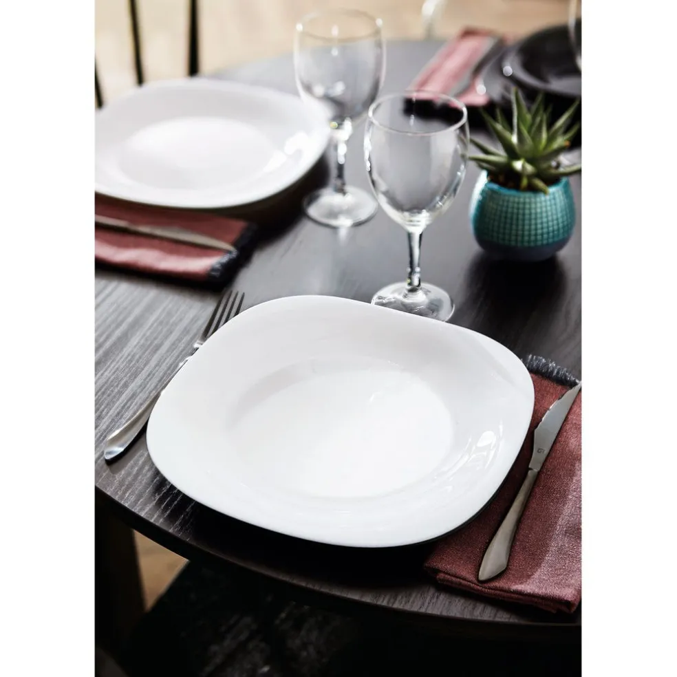 Assiette blanche 27 cm Carine
