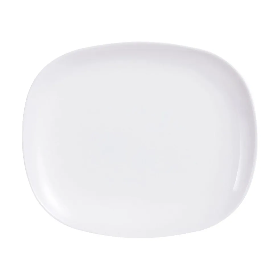 Assiette blanche 28,1 x 23,3 cm Sweet Line