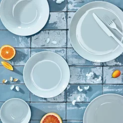 Assiette creuse 20 cm Diwali Paradise Blue