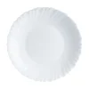 Assiette creuse blanche 23 cm Feston