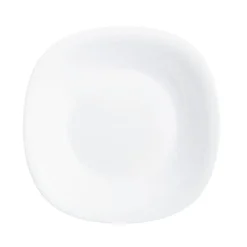 Assiette creuse blanche 21 cm Carine