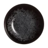 Assiette creuse noire 20 cm Zoe