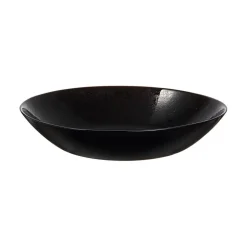 Assiette creuse noire 20 cm Diana
