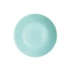 Assiette creuse turquoise 20 cm Pampille