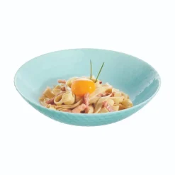 Assiette creuse turquoise 20 cm Pampille