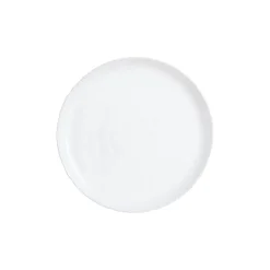 Assiette dessert blanche 19 cm Ammonite