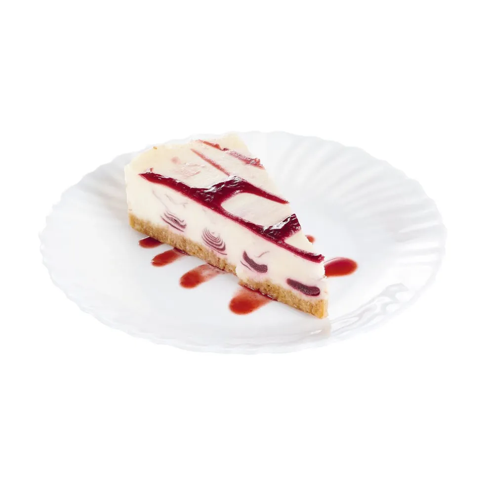 Assiette dessert blanche 19 cm Feston