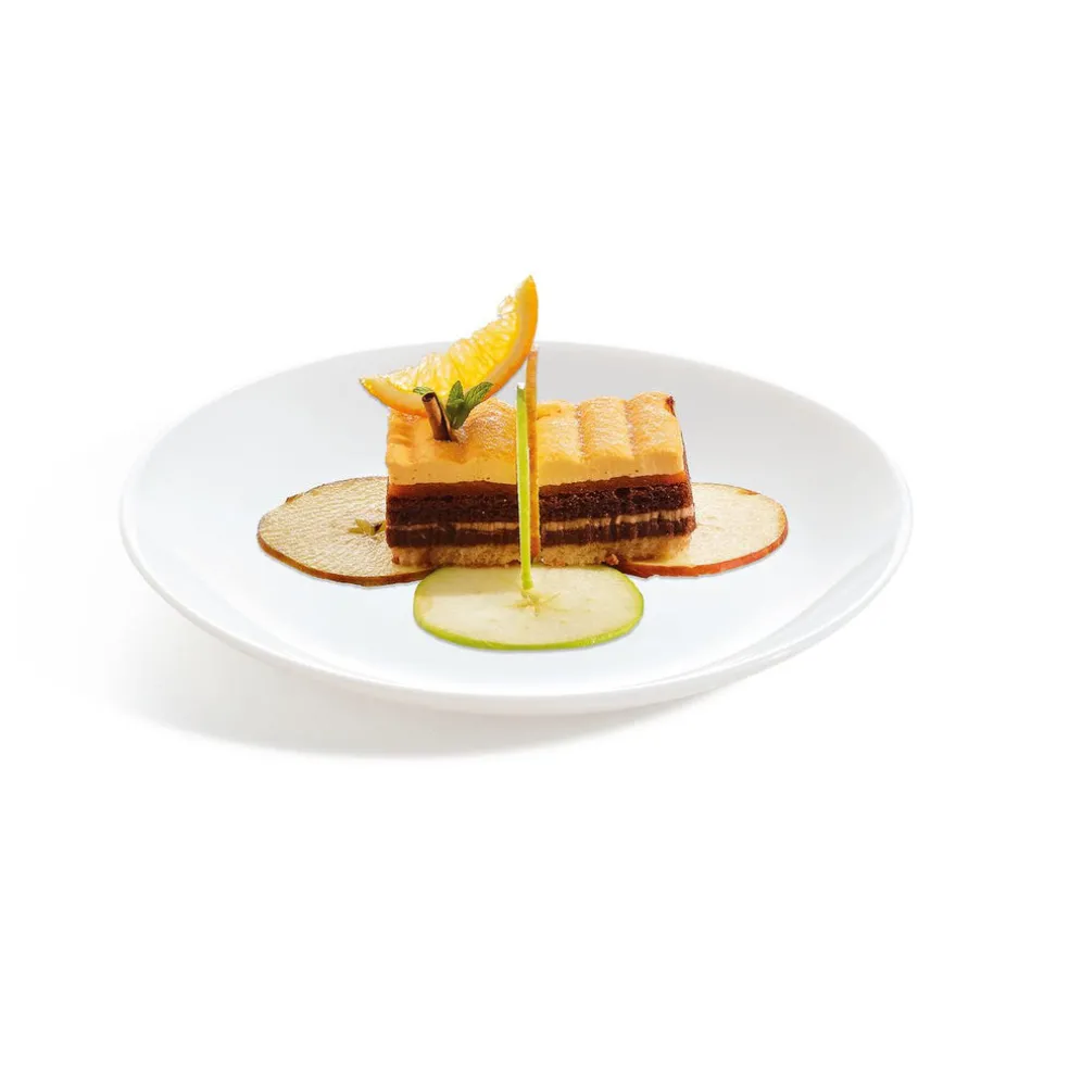 Assiette dessert blanche 19 cm Diwali