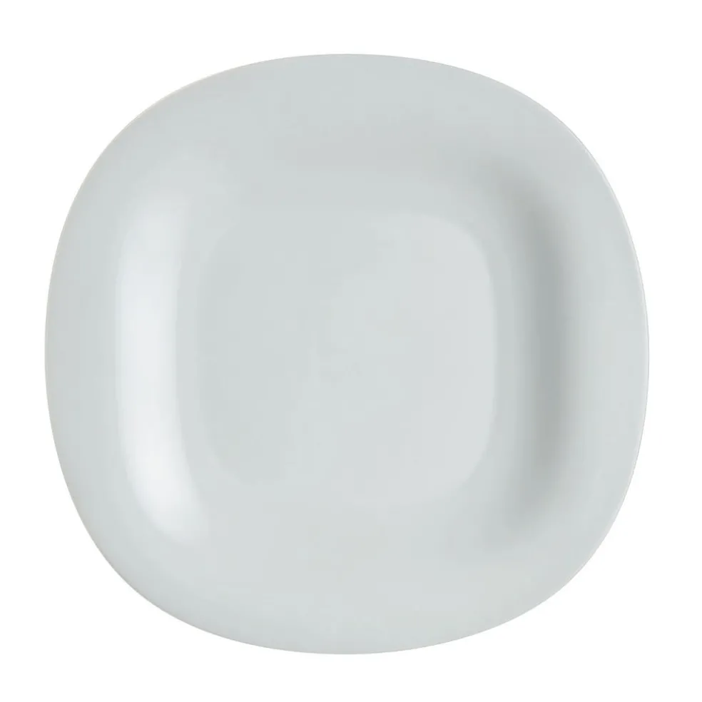 Assiette grise 27 cm Carine