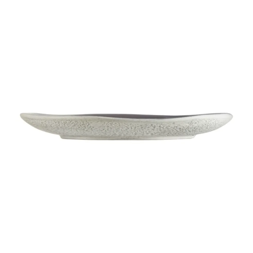 Assiette plate 25,4 cm Rocaleo Gris foncé
