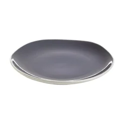 Assiette plate 25,4 cm Rocaleo Gris foncé