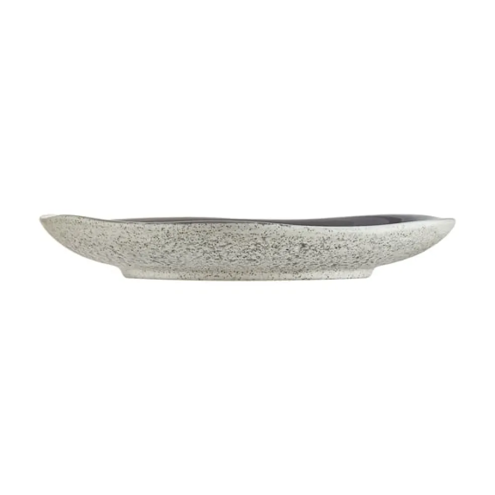 Assiette plate 16 cm Rocaleo Gris foncé