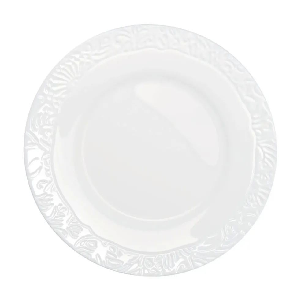 Assiette plate blanche 25 cm Danbury