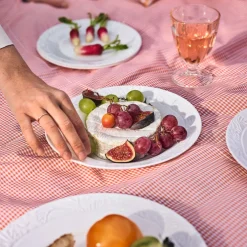 Assiette plate blanche 25 cm Danbury