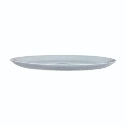 Assiette plate grise 25 cm Pampille