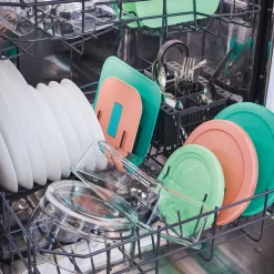 Coupelle 135 cl Eat & Joy avec couvercle turquoise