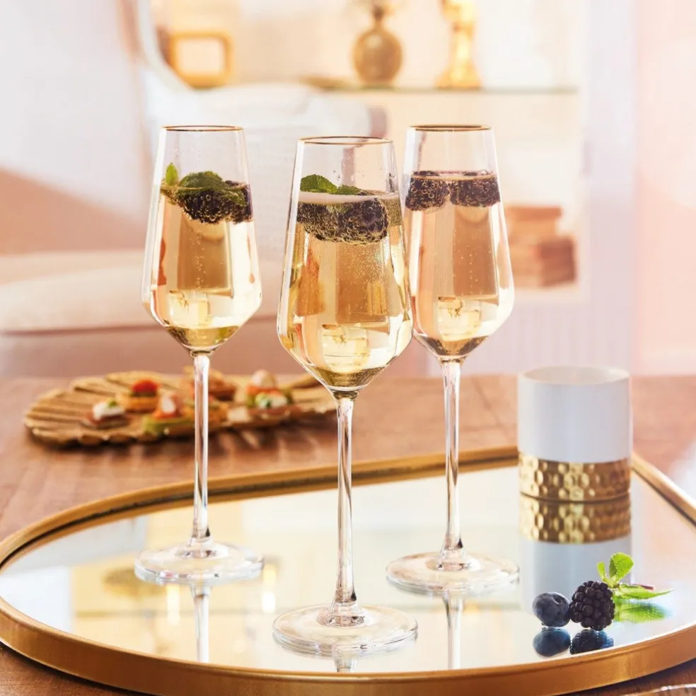 Flûte 23 cl Ultime Bord Or