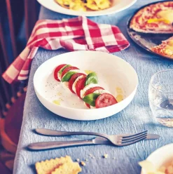 Lot de 6 assiettes à Couscous 21cm Friend's Time blanche