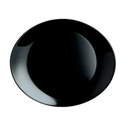 Lot de 6 assiettes à steak Friend's Time noires