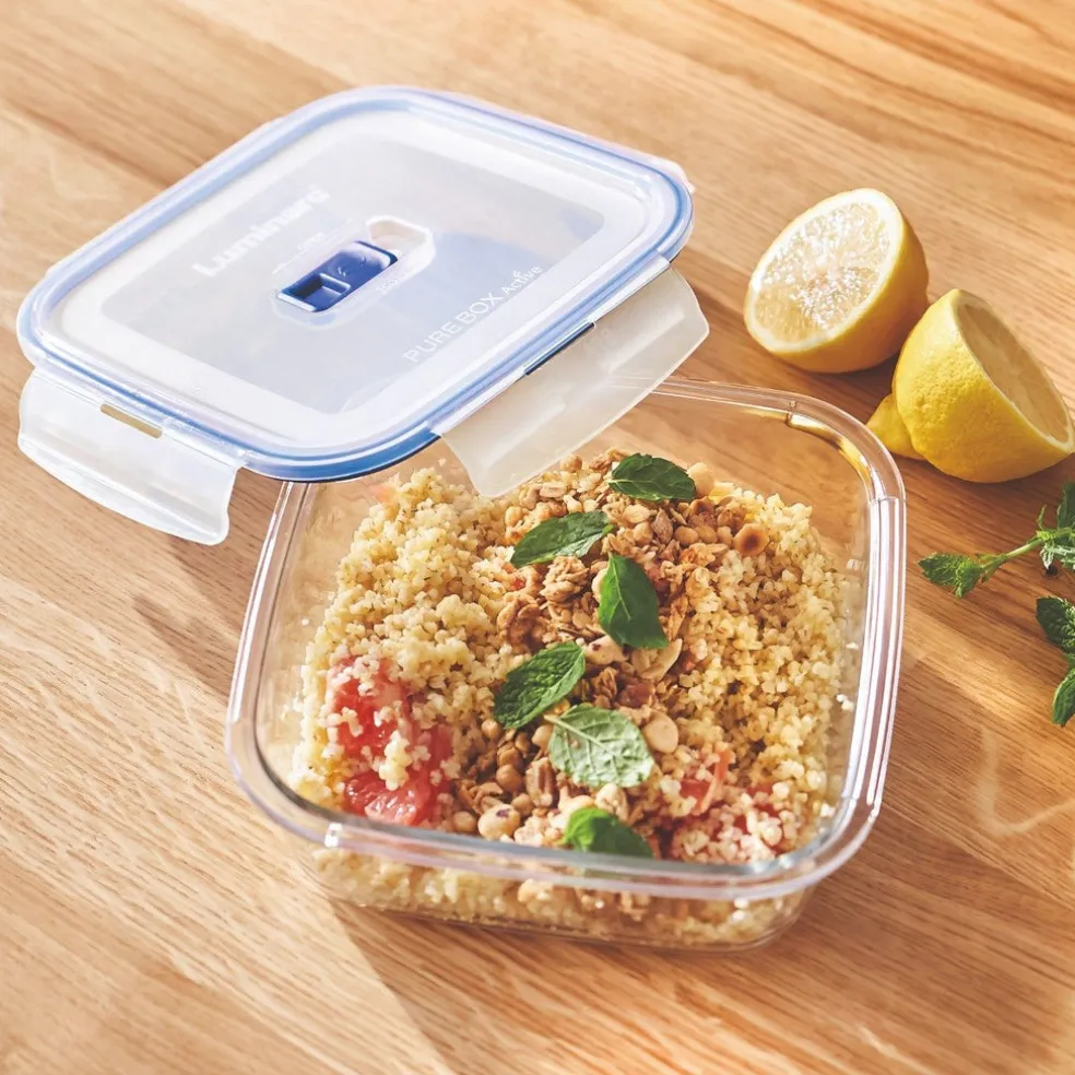 Lot de 3 boites Pure Box Active carré