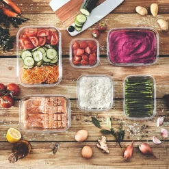 Lot de 3 boites Pure Box Active carré