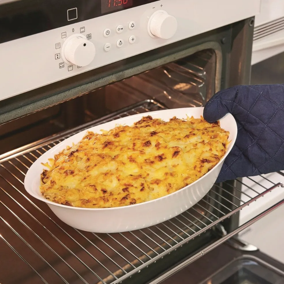 Lot de 3 plats à four ovales Smart Cuisine Carine 250°C