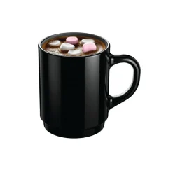 Mug 25 cl Empilable Noir