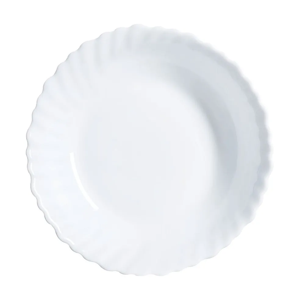 Plat blanc 28 cm Feston