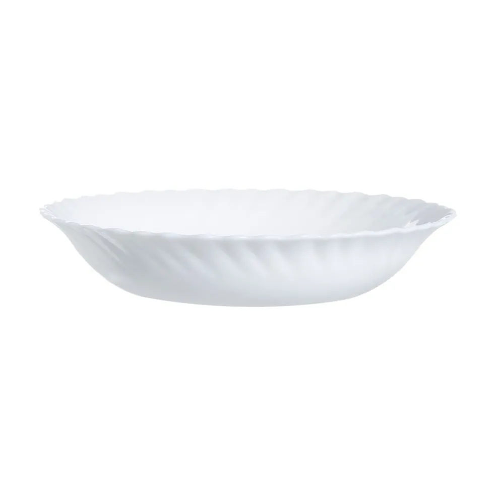 Plat blanc 28 cm Feston