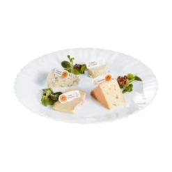 Plat blanc 30 cm Feston