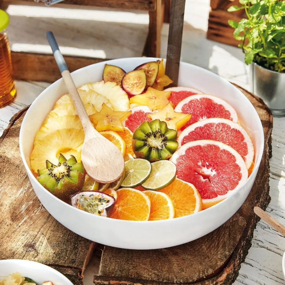 Plat de cuisson blanc 30 cm Smart Cuisine Diwali