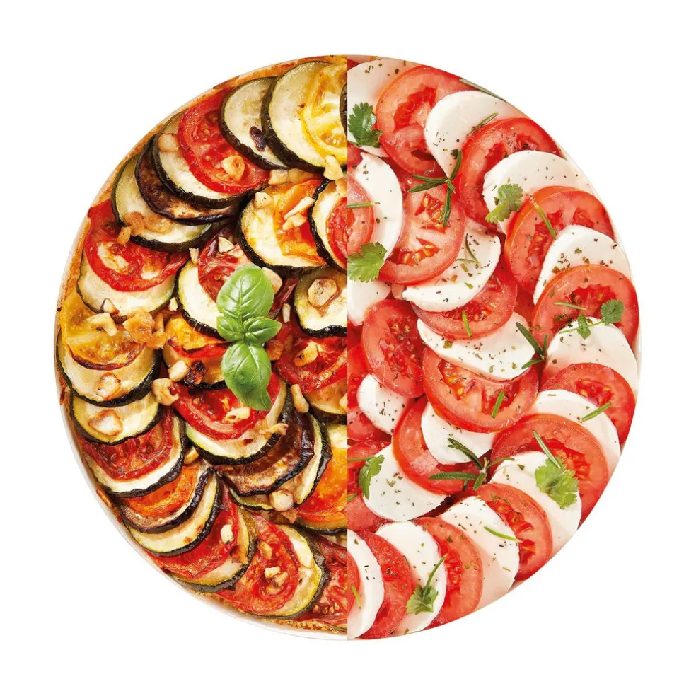 Plat de cuisson blanc 18 cm Smart Cuisine Diwali