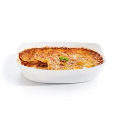 Plat de cuisson blanc 34 x 25 cm Smart Cuisine Carine