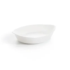 Plat de cuisson blanc 29 x 18 cm Smart Cuisine Carine