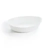 Plat de cuisson blanc 32,5 x 20,3 cm Smart Cuisine Carine