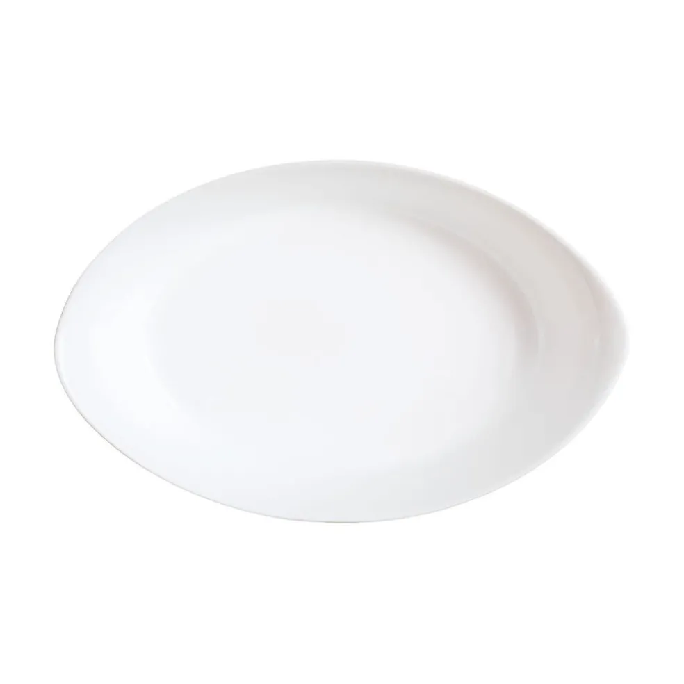 Plat de cuisson blanc 21 x 13,5 cm Smart Cuisine Carine