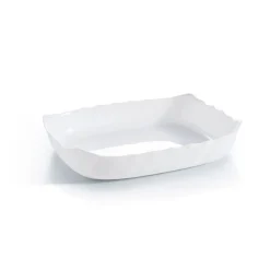 Plat de cuisson blanc 32 x 26 cm Smart Cuisine Trianon