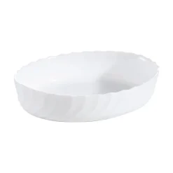 Plat de cuisson blanc 22,3 x 17 cm Smart Cuisine Trianon