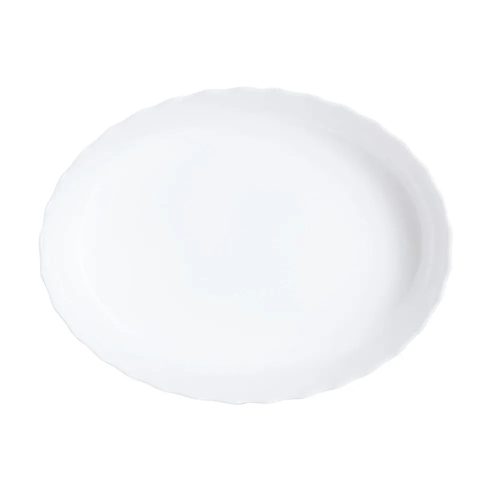 Plat de cuisson blanc 22,3 x 17 cm Smart Cuisine Trianon